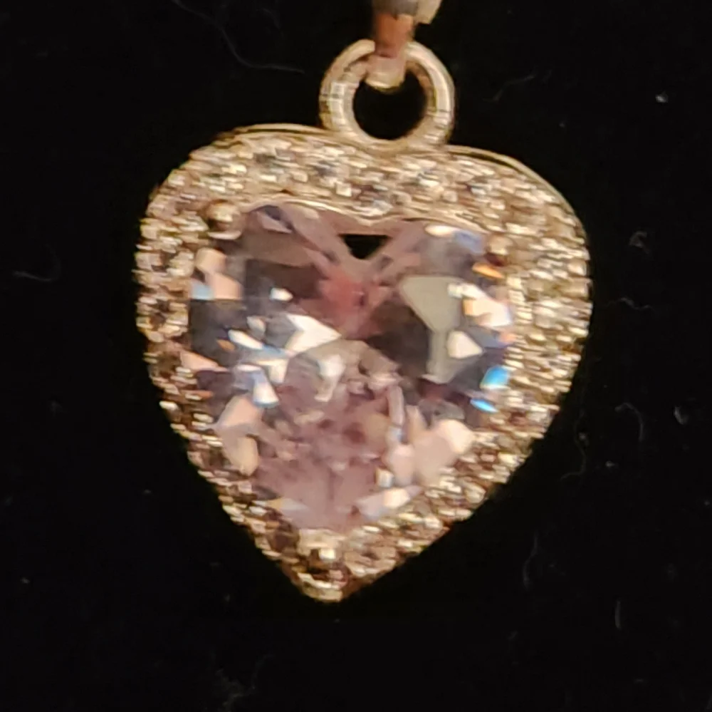 Swarovski silver toned